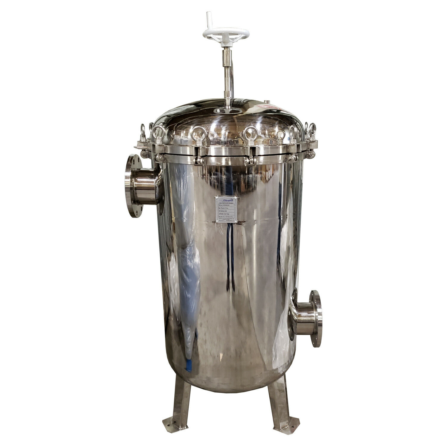 Household Corrosion-Resistant Bag Filter Housing with 304 Stainless Steel Weight 62KG