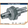 Buy cheap Duplex Silver Metal Fiber Optic Adapter Panel Flange Type With ST Cut Out from wholesalers