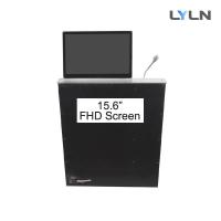 Buy cheap High Sensitive Motorized Retractable 15.6inch FHD Lcd Monitor With Motorized MIC Lifting Synchronously product