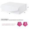 Buy cheap Holographic Silver Gift Boxes, Large Gift Boxes With Lids,Magnetic Closure Gift Boxes Presents, Bridesmaid Proposal from wholesalers
