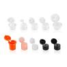 Buy cheap Flip Top Bottle Cap Closure Non Spill For 24/410 Neck Size Plastic Cap Closure from wholesalers
