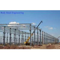 Buy cheap Galvanized Alkyd Painting Q345 Prefab Steel Warehouse product
