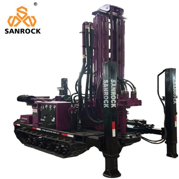 Crawler Water Well Drilling Rig Hydraulic Borehole Drilling Machine Water Well