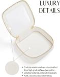 Small Cosmetic Bag for Purse Mini Makeup Bag for School Cute Clear Make Up Pouch