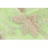 Buy cheap Tulle Bridal Lace Fabrics , DTM Light Pink Lace Fabric 10yds Long from wholesalers