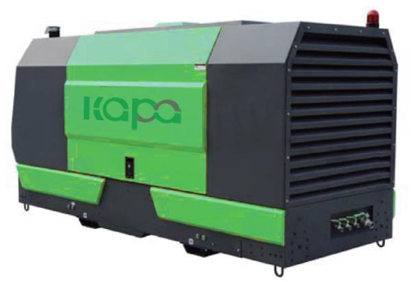 Buy cheap Portable Electric Motor Oil Injection 1.6Mpa Two Stage Screw Air Compressor from wholesalers