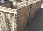 Military Hesco Barriers Sand Filled Barriers Mil 10 For a Shooting Range