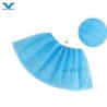 Buy cheap Disposable PP Shoe Cover 10g Blue Anti Slip OEM 17 X 41cm from wholesalers
