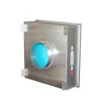 Cleanroom HVAC Supply Outlet , Rectangular Liquid Tank Seal Type Supply Air