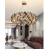 Buy cheap Led chandelier Living room decoration simple dimmer round hanging crystal lamp(WH-CY-184) from wholesalers
