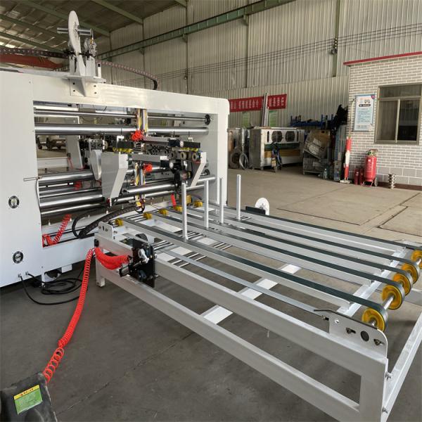 Buy cheap 80mm Semi Auto Double Pieces Box Stitching Machine/Double Pieces Nail Box Machine from wholesalers