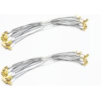 Buy cheap SMP Female Custom Cable Assembly Right Angle Low Loss for Cable MF068B Diameter product