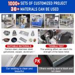 HWASHI Micro Electrics Parts Multi-point CD Battery Spot Welding Machine Sliver