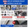 Buy cheap HWASHI Micro Electrics Parts Multi-point CD Battery Spot Welding Machine Sliver Contact plate welder Equipment from wholesalers