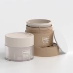 Plastic PP Cosmetic Cream Jars Pots Containers 50ml 100ml 150ml 200ml