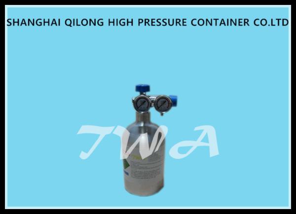 Quality LW-YT 0.27L EU Certificate High Pressure Aluminum Gas Cylinder L Safety Gas Cylinder for Medical Use for sale
