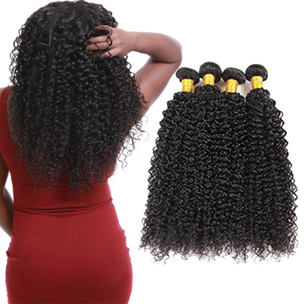 Buy cheap 8A Healthy Virgin Curly Hair Bundles , Kinky Curly Human Hair Extensions from wholesalers