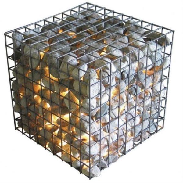 Buy cheap Welded Galvanized Gabion Box 2x1x0.5m Stone Wire Cages For Garden Fence from wholesalers