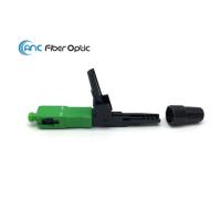 Buy cheap Quick Connect Fiber Optic Connectors Pre Assembled SC / APC Fast Connectors product