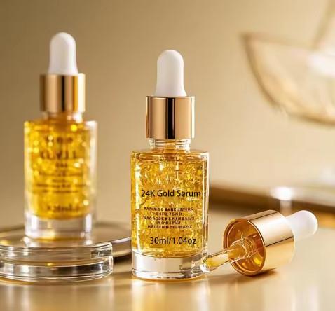 24k Gold Serum Facial Essence Whitening Skin Care Products Collagen Serums Face