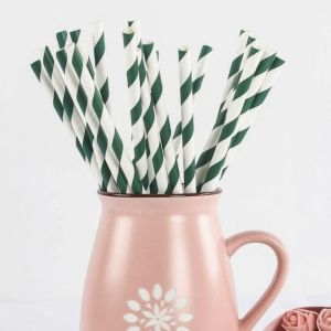 Buy cheap Eco-Friendly Paper Straws Biodegradable Compostable Colorful Straws Customizable from wholesalers