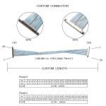 IPEX 26P Micro Coaxial Cable 20496 Series 20496-026T-40 Lvds Display Cable