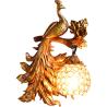 Buy cheap Vintage Creative Art Deco Peacock Resin Wall Lamp Gold Vanity Luxury Bedroom Wall Light（WH-VR-62） from wholesalers