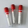Buy cheap Disposable Pet Red Cap Plain Blood Collection Tube No Additive Medical from wholesalers