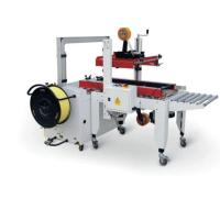 Buy cheap Adhesive Tape Automatic Box Packing Machine Electric Corrugated Box Strapping product