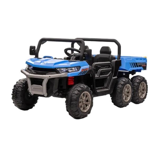 Buy cheap Children Take Cars 6-Wheeled Off-Road Trucks Motor 555*2 Carton Size 138.5*65.5*35.5CM from wholesalers
