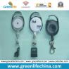 Buy cheap Oval Heavy Duty Black Carabiner Badge Reel Holder W/Vinyle Strap from wholesalers