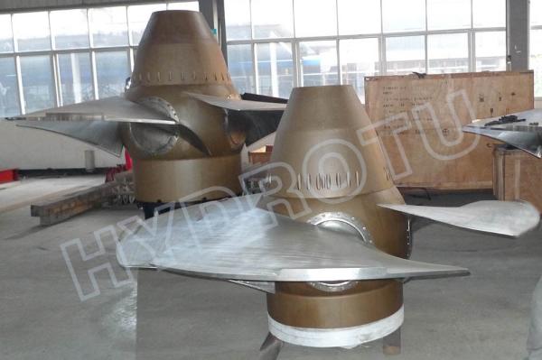Buy cheap Low Water Head Kaplan Hydro Turbine Generator With Stainless Steel Runner Blades from wholesalers