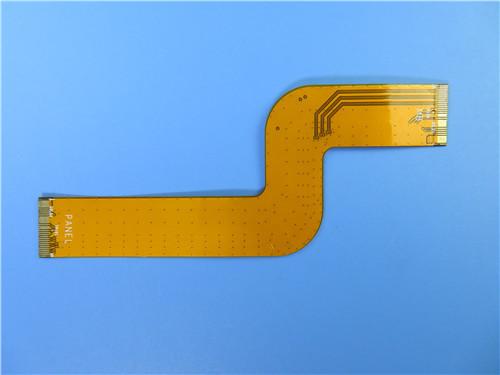 Quality Multilayer Flexible Printed Circuits FPC Built On Polyimide with 0.25mm Thick and Immersion Gold Remote Control for sale