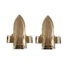 Buy cheap Polished Gold Coffin Parts Injection Molding 62cm X 54cm X 38cm For Casket Decoration from wholesalers