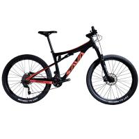 Buy cheap SAVA Full Suspension Carbon Fiber Mountain Bikes CE certificate product