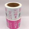 Buy cheap Glossy Laminated Waterproof Cosmetic Labels CMYK Makeup White Label from wholesalers