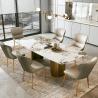 Buy cheap Luxury Marble Square Dining Table, Used For Wedding Invitations from wholesalers