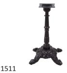 Cast Iron Table legs Fancy Restaurant Table Bases Powder Coat