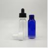 Buy cheap 5000pcs Transparent Black Glass Dropper Bottles For Liquid Custom Logo Various Sizes from wholesalers