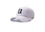 Embroidered Kids Cotton Baseball Cap 6 Panel Blue Good Air Permeability Fashion