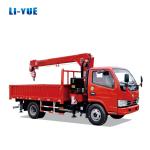 5 Ton Truck Crane With Basket Weight KG 2260 Kg Hydraulic Lifting Machinery