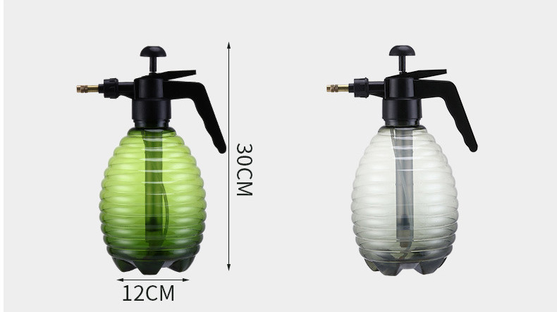 30cm 1.5L PP PET Indoor Watering Cactus Plant Mist Spray Bottle