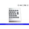 Buy cheap Free Stand Desktop Ss Vandal Proof Keyboard Metal For Industrial Using from wholesalers