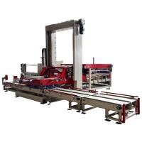 Buy cheap Flexible Package Beverage Stacking Flat Bottle Palletizer Machine product