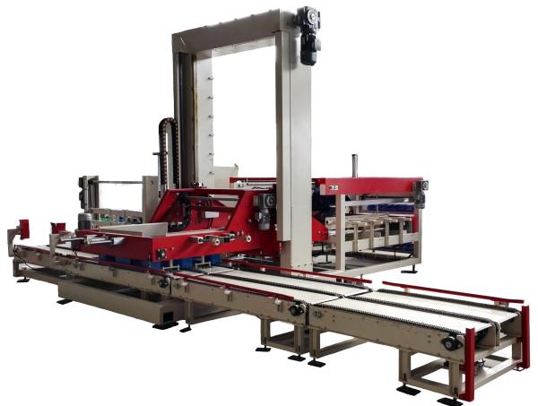 Buy cheap Flexible Package Beverage Stacking Flat Bottle Palletizer Machine from wholesalers