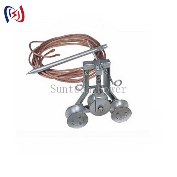 Buy cheap Aluminum Sheave Grouding Wire Cable Pulley Block Conductor Stringing Blocks from wholesalers