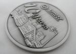Metal Souvenir Coin / Personalized Coins Antique Silver, Copper, Silver, Anti -