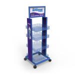 Hot Selling Supermarket Water Bottle Display Shelves Metal Wire Display Racks