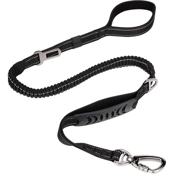 Buy cheap Telescopic Dog Traction Rope Reflective Buffer Black from wholesalers