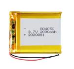 3.7v KC Rechargeable Lithium Polymer Battery Li Ion Lipo Battery 2000mah 804050